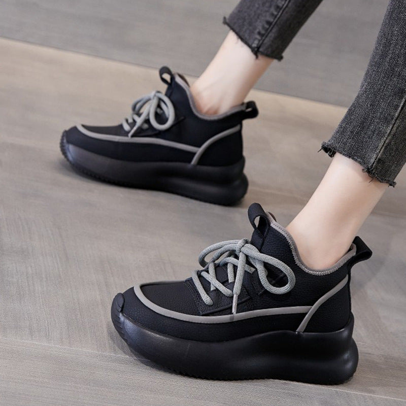 R&B | Damen Bequeme Plattform Kurze Stiefel