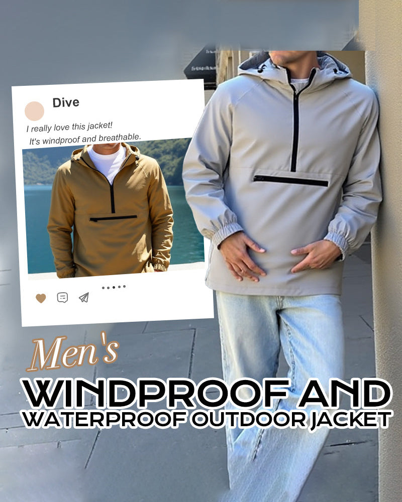 R&B | Outdoor Jacke Wind und Wasserdicht