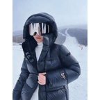 R&B | Damen Lange Gepolsterte Jacke