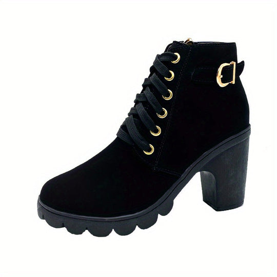 Schnürstiefelette Mit Absatz Sophia R&B