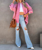 R&B | Edge Patchwork Pocket Denim-Jacke