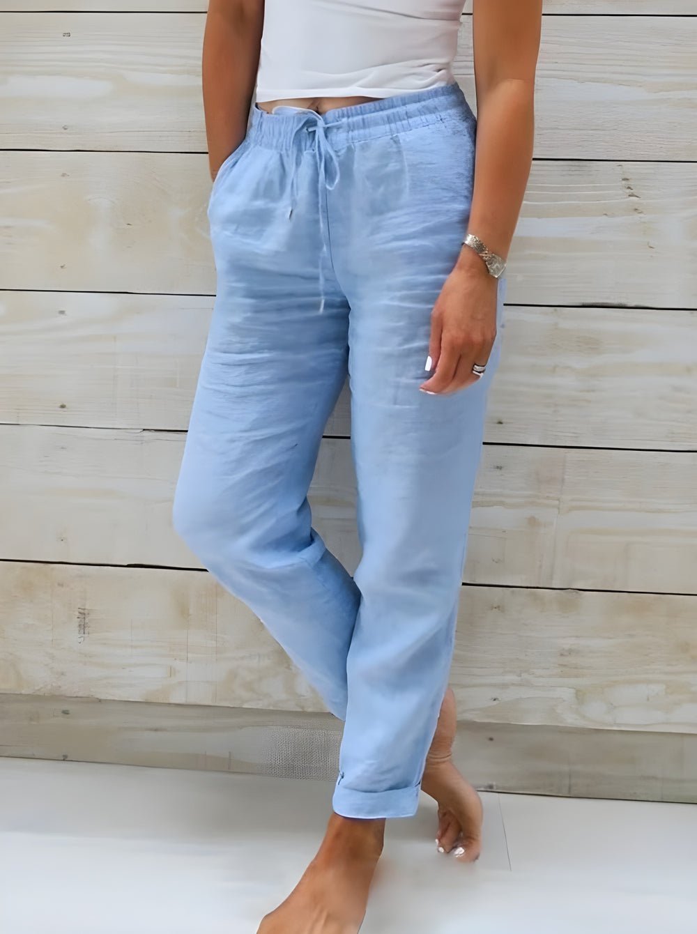 R&B | Lockere Damen Baumwollhose – Bequem & Stylisch