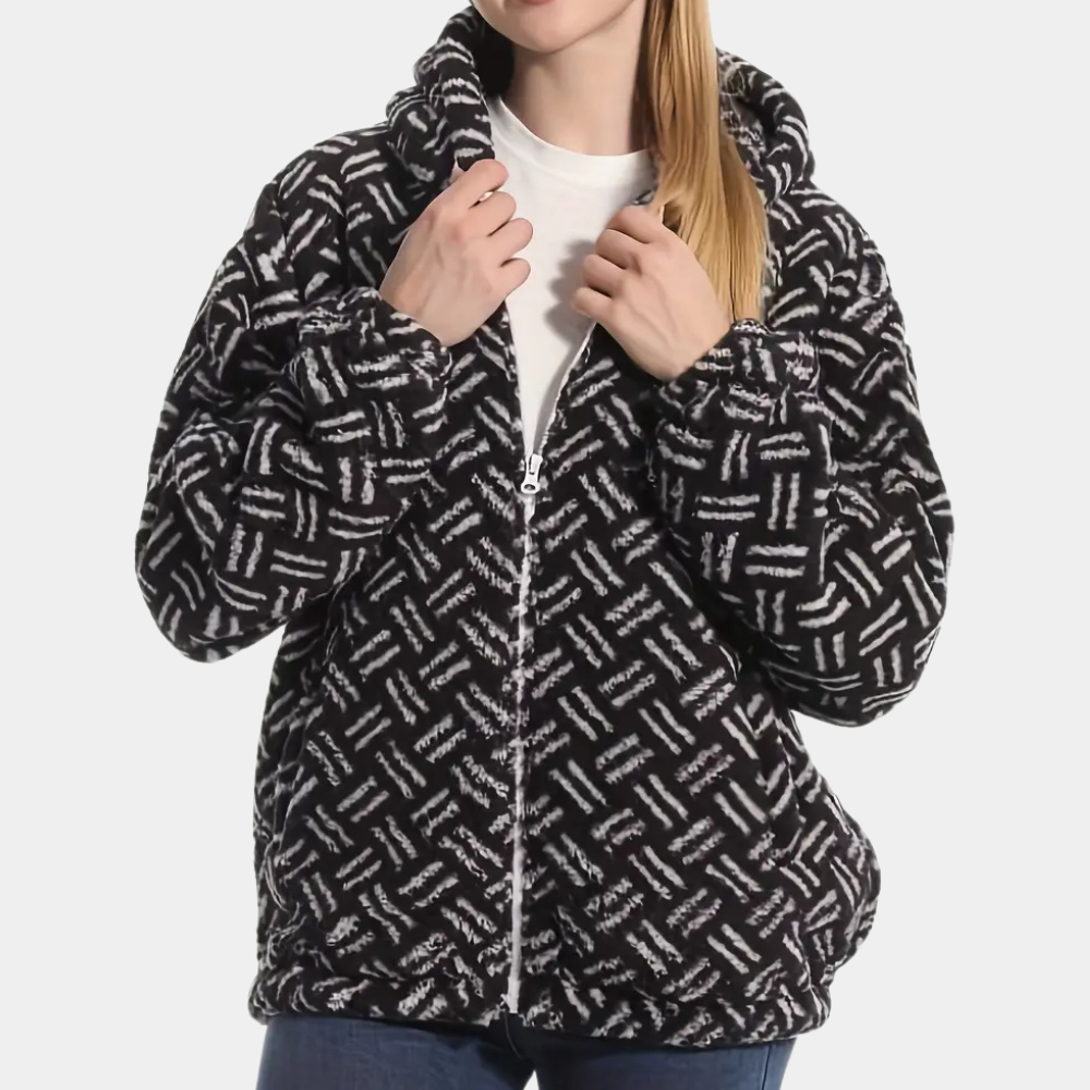 R&B | Winterjacke mit Kapuze für Damen