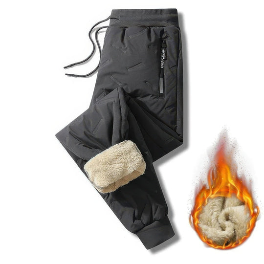R&B | Jogginghose - Plüsch dicke Fleece gefüttert mit Kordelzug