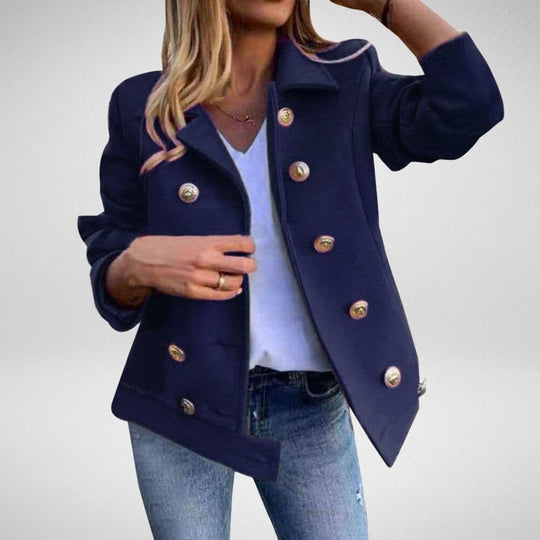 R&B | Peacoat - Zweireiher - Maßgeschneiderte Passform - Breite Revers - Elegante Knöpfe