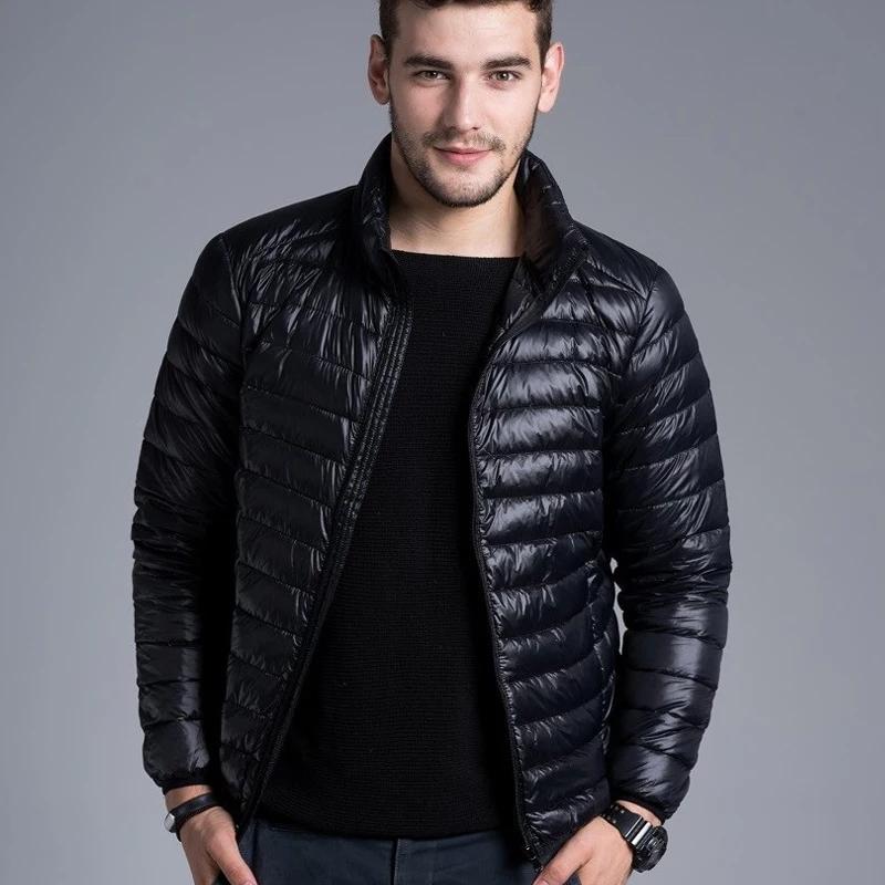 R&B | Pufferjacke Winddicht und Warm Steppdesign Reguläre Passform Reißverschlussverschluss
