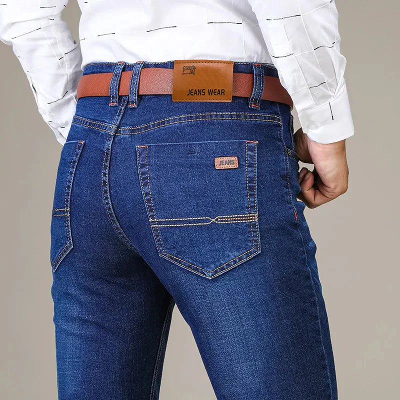R&B - Gerade geschnittene Stretchjeans für Herren