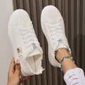 Leinenschuh Damen Casual Sneaker R&B