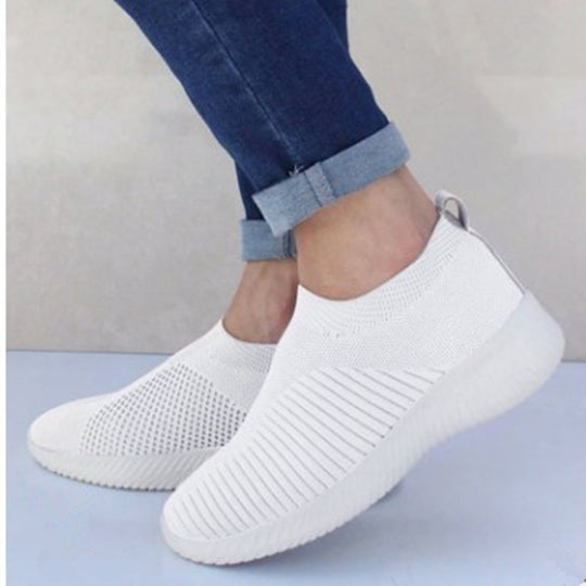 Damen Atmungsaktive und flexible Slip-On Sneakers R&B