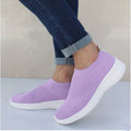 Damen Atmungsaktive Slip-On Sneaker mit flexibler Sohle