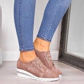 Sneaker Mit Klettverschluss Und Perforation R&B