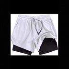 R&B | Atmungsaktive Doppel-Shorts für Männer