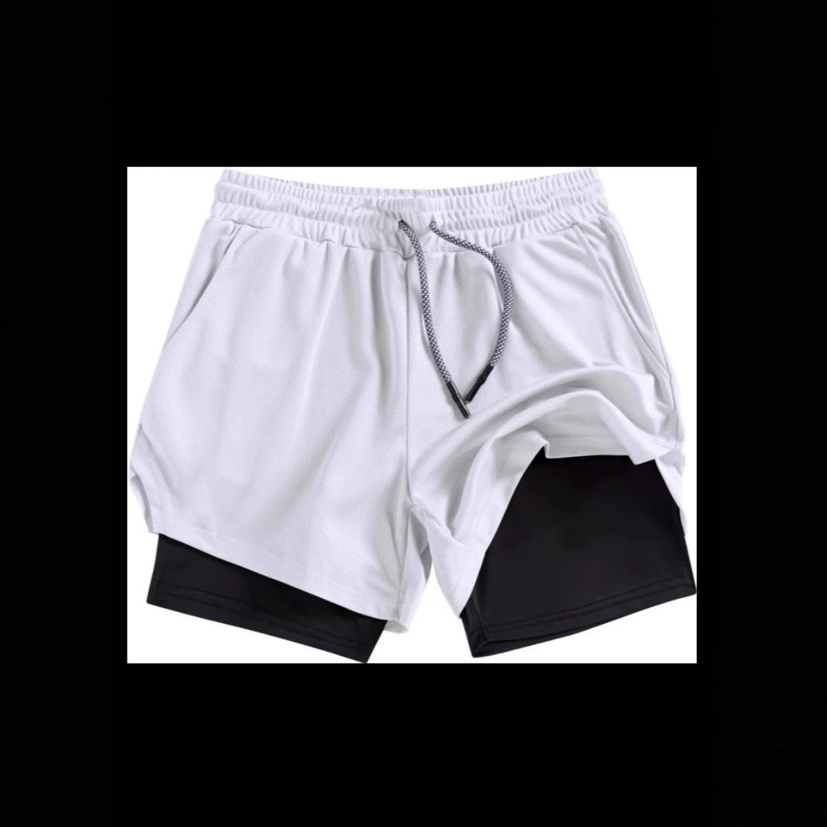 R&B | Atmungsaktive Doppel-Shorts für Männer