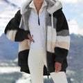 R&B | Fleecejacke mit Kapuze