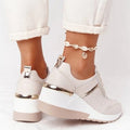 R&B | Plattform Sneaker Damen - Leichte Freizeitschuhe