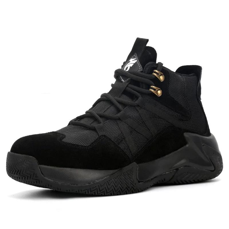 Sicherheit Schuhe Neue Winter Herbst männer Stahl Kappe Anti-smashing Isolierte Arbeit Stiefel R&B