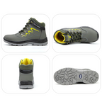 Sicherheit Ankle Schuhe Anti-smashing Stahl Kappe Kappe Stiefel Männer Bau Arbeit stiefel R&B