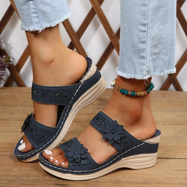 R&B | Orthopädische Blumen Sandalen