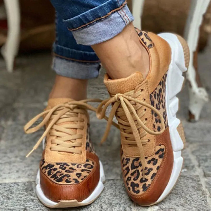Judith™ -  Lässige Turnschuhe mit Leopardenmuster