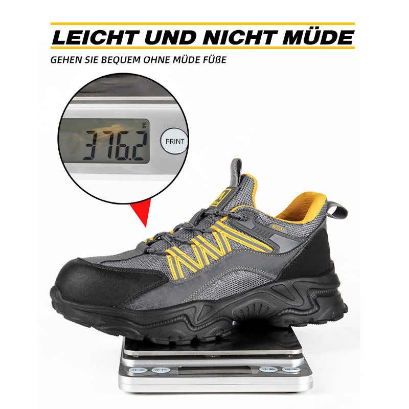 Schlagfeste, Atmungsaktive und AbriR&Bfeste Arbeitssicherheitsschuhe R&B