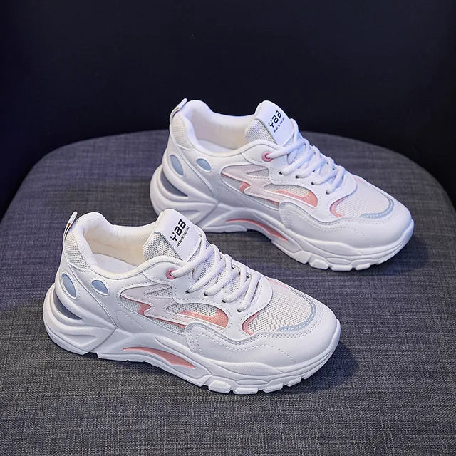 Strahlend Weiße Sneakers R&B