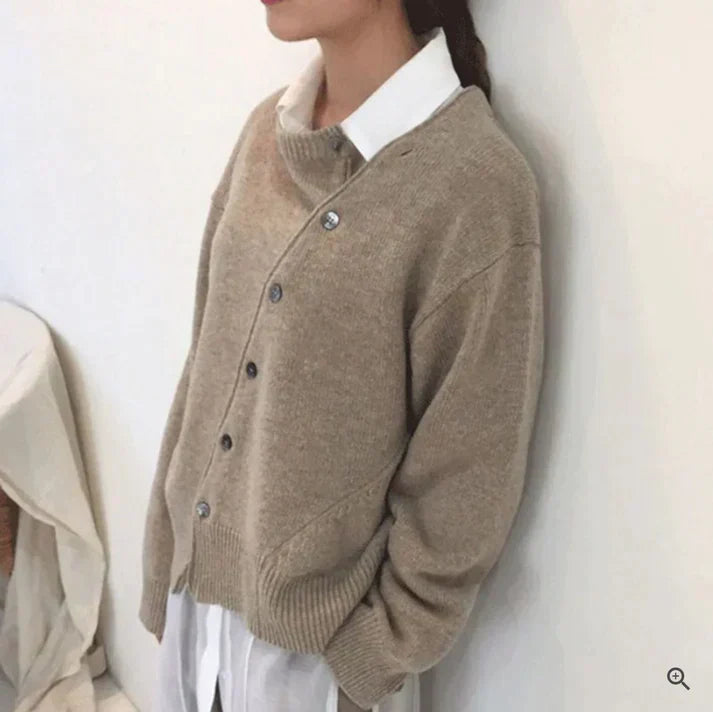 R&B | Strickjacke mit Knöpfen für Den Frühling