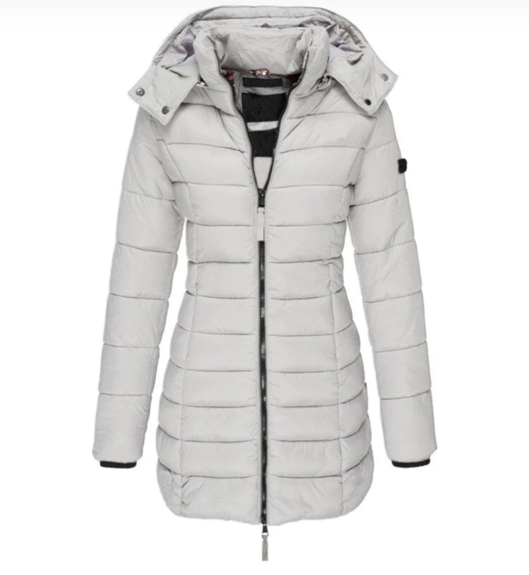 R&B | Damen Daunenjacke Mit Kapuze