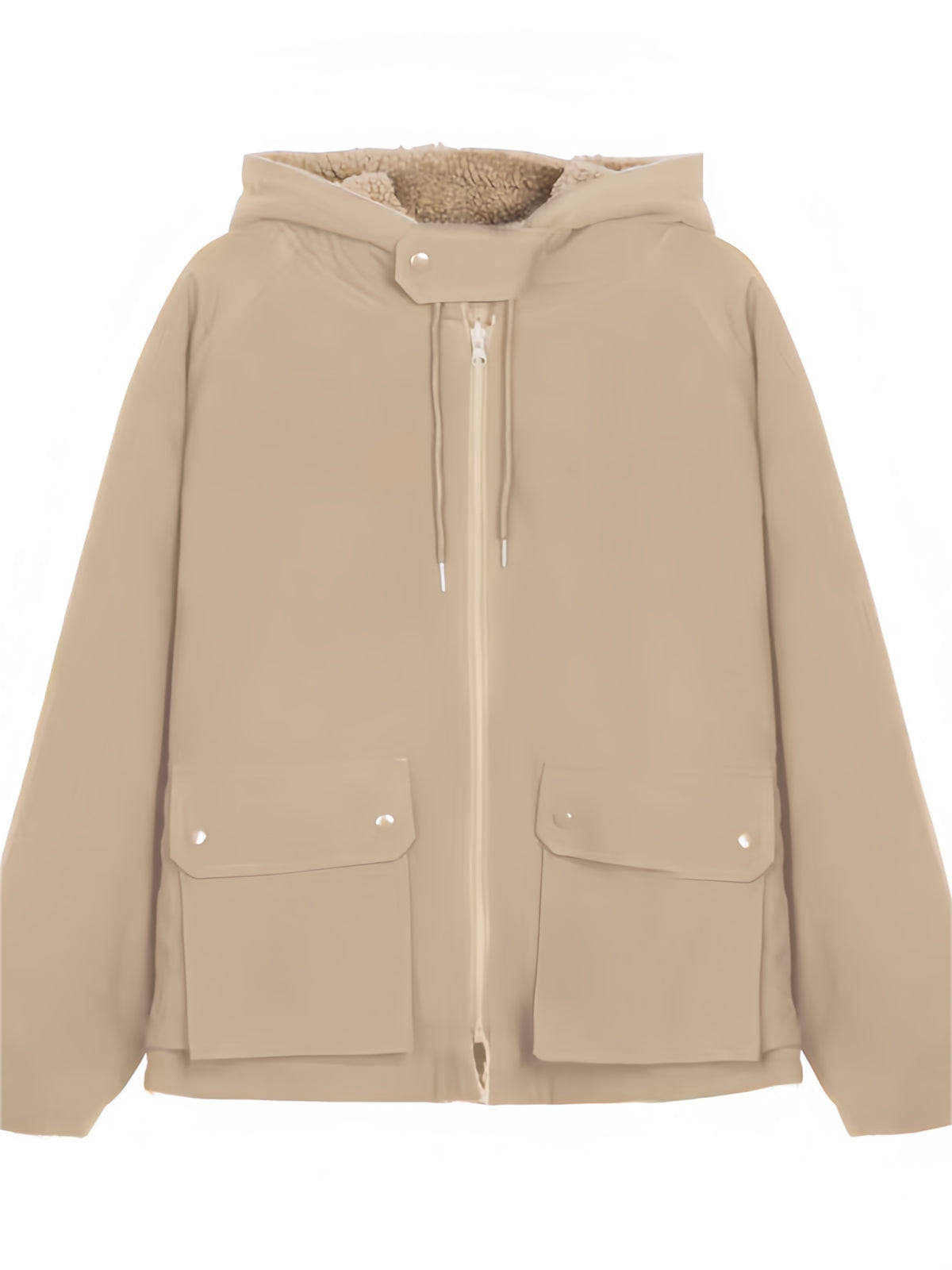 R&B | Ombrell mit Kapuze für Damen Ideal für den Winter