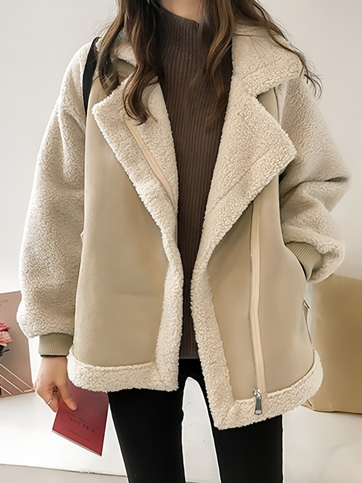 R&B | Bequeme Damen Teddyjacke