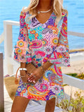 R&B | Bunt bedrucktes Kleid