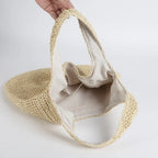 R&B | Marlene Elegante Stroh-Strandtasche