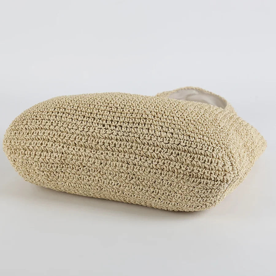 R&B | Marlene Elegante Stroh-Strandtasche