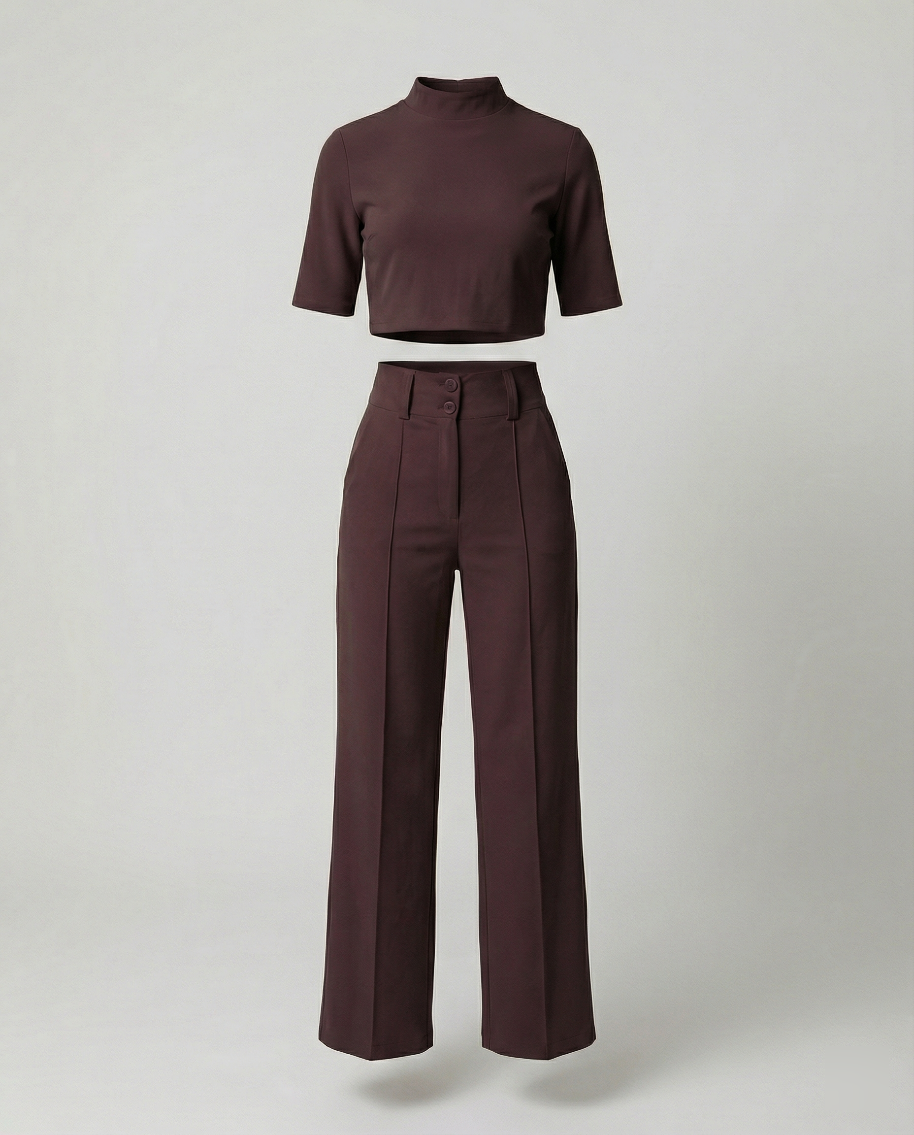 Heidi-Mode | Eleganz Tailliertes Herbst-Hosenset für Stilvolle Looks