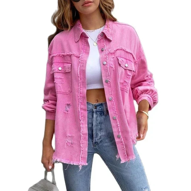 EB Damen Jeansjacke - Zeitloser Stil und Komfort
