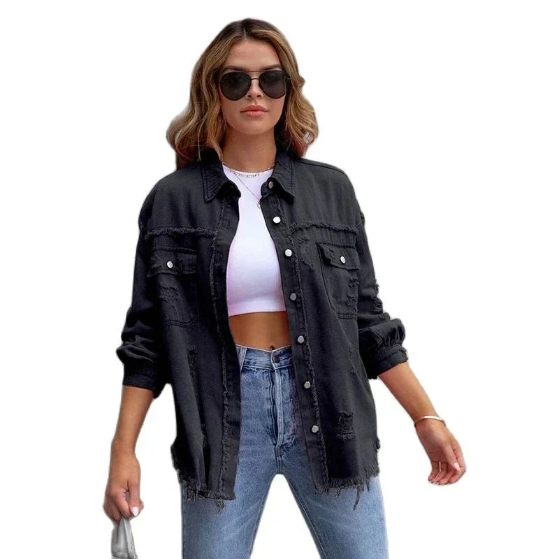 EB Damen Jeansjacke - Zeitloser Stil und Komfort