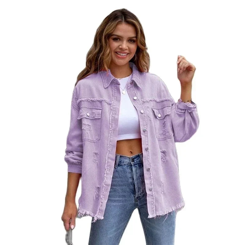 EB Damen Jeansjacke - Zeitloser Stil und Komfort