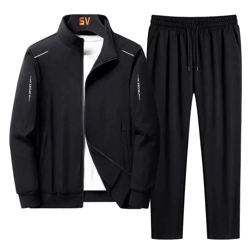 R&B | Trainingsanzug - Bequemes Set mit sportlicher Jacke und elastischen Hosen für den täglichen Gebrauch