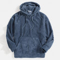 R&B | Hochwertige Herrencordjacke mit Kapuze