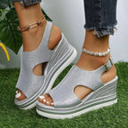 R&B | Orthopädische Keil Sandalen für Den Sommer
