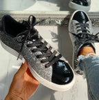 luxe lässige Glitzer Damenschuh