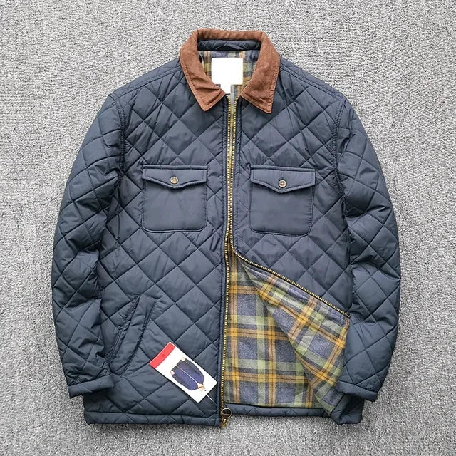 R&B | Lange Wasserjacke mit Verstellbarem Bund Ohne Kapuze für Damen Ideal für Herbst Winter