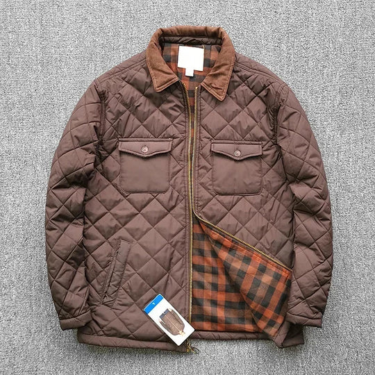 R&B | Lange Wasserjacke mit Verstellbarem Bund Ohne Kapuze für Damen Ideal für Herbst Winter
