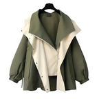 R&B | Oversized Wasserdichte Regenjacke für Damen