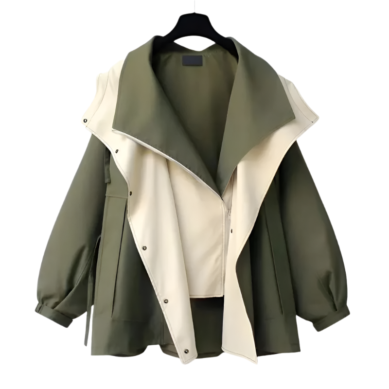 R&B | Oversized Wasserdichte Regenjacke für Damen