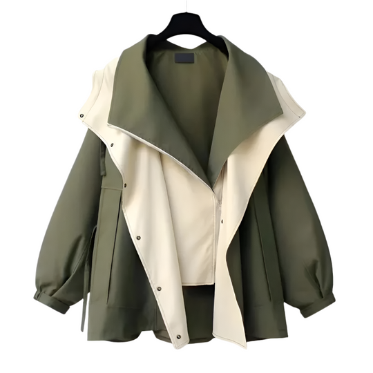R&B | Oversized Wasserdichte Regenjacke für Damen