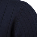 R&B | Strickjacke mit Half-zip Wollmischung Elegant, Warm