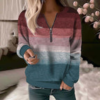 R&B | Auffälliges Sweatshirt Atmungsaktives Polyester Lässig und Modern
