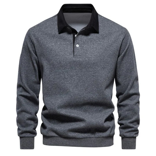 R&B - Premium Poloshirt mit langen Ärmeln
