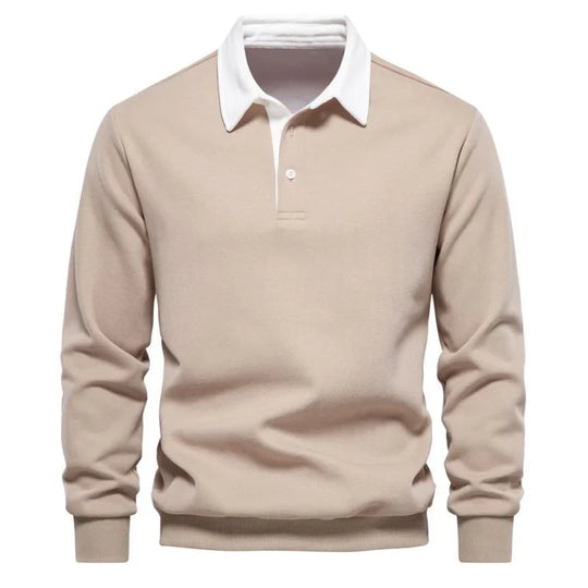 R&B - Premium Poloshirt mit langen Ärmeln