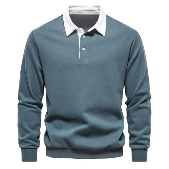 R&B - Premium Poloshirt mit langen Ärmeln